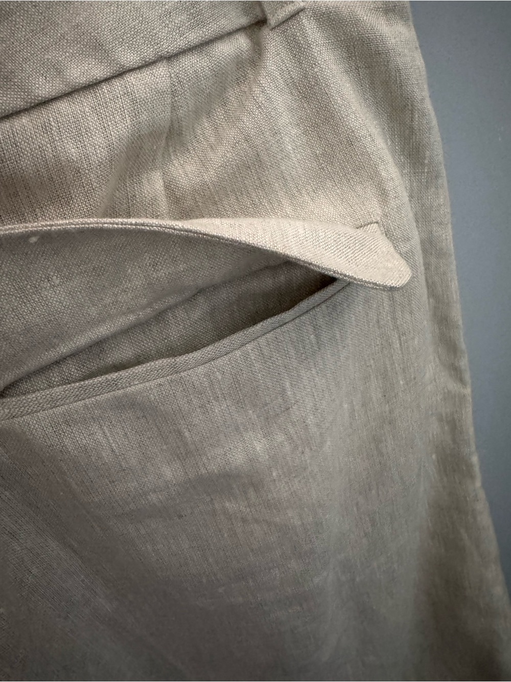 NEW Banana Republic Palma Linen Bermuda Shorts in Beige, Size 14 - Picture 12 of 12